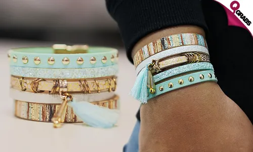 Leather and Silicone Bracelets for Men & Women!